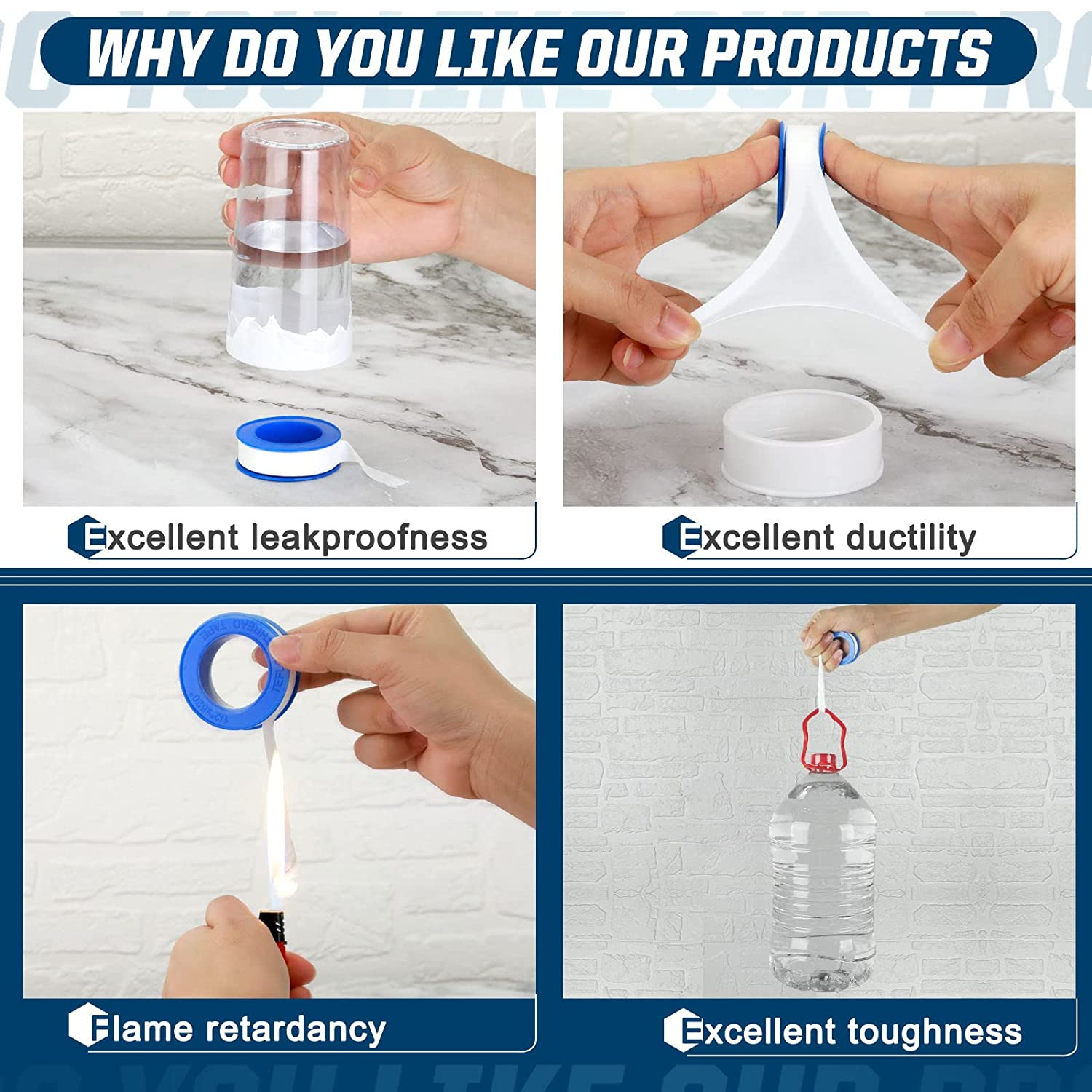 生料帶12*0.075*10mtr 現(xiàn)貨 廠家 鐵氟龍密封帶 水膠布生膠帶